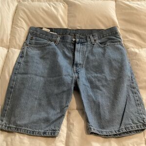 Men's Blue Levi’s Denim Shorts 505